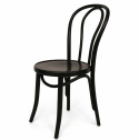Stol \'Bistro\' - Træ/Sort
