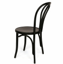 Stol \'Bistro\' - Træ/Sort