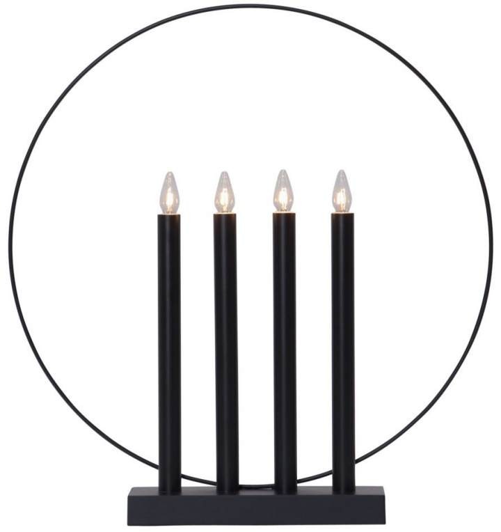 Adventsljusstake \'Glory\' - Sort i gruppen Jul hos Reforma (644-62)
