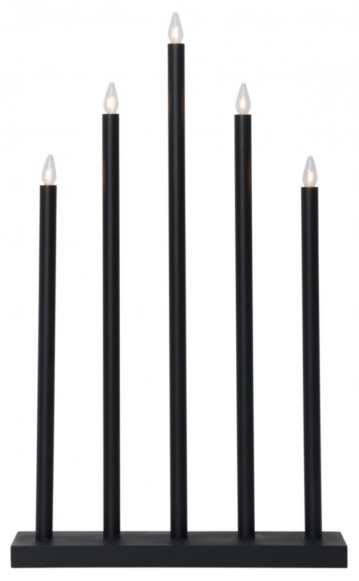 Adventskrans \'Holy\' 5 Lygter - Sort i gruppen Belysning / Lamper / Julebelysning hos Reforma (644-66)