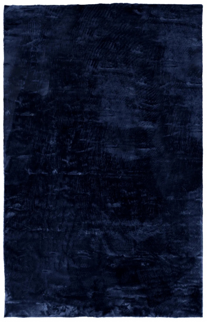 Gulvtæppe \'Aranga Super Soft\' 140x200cm - Mørkeblå i gruppen Indretning / Tæpper / Ryamåtter hos Reforma (6902423664897)
