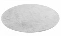 Rundt tæppe \'Aranga Super Soft\' 160cm - Grå
