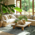 Gulvtæppe \'Aranga Super Soft Fur\' 80x160cm - Grøn