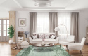Gulvt&aelig;ppe \'Aranga Super Soft Fur\' 240x340cm - Gr&oslash;n