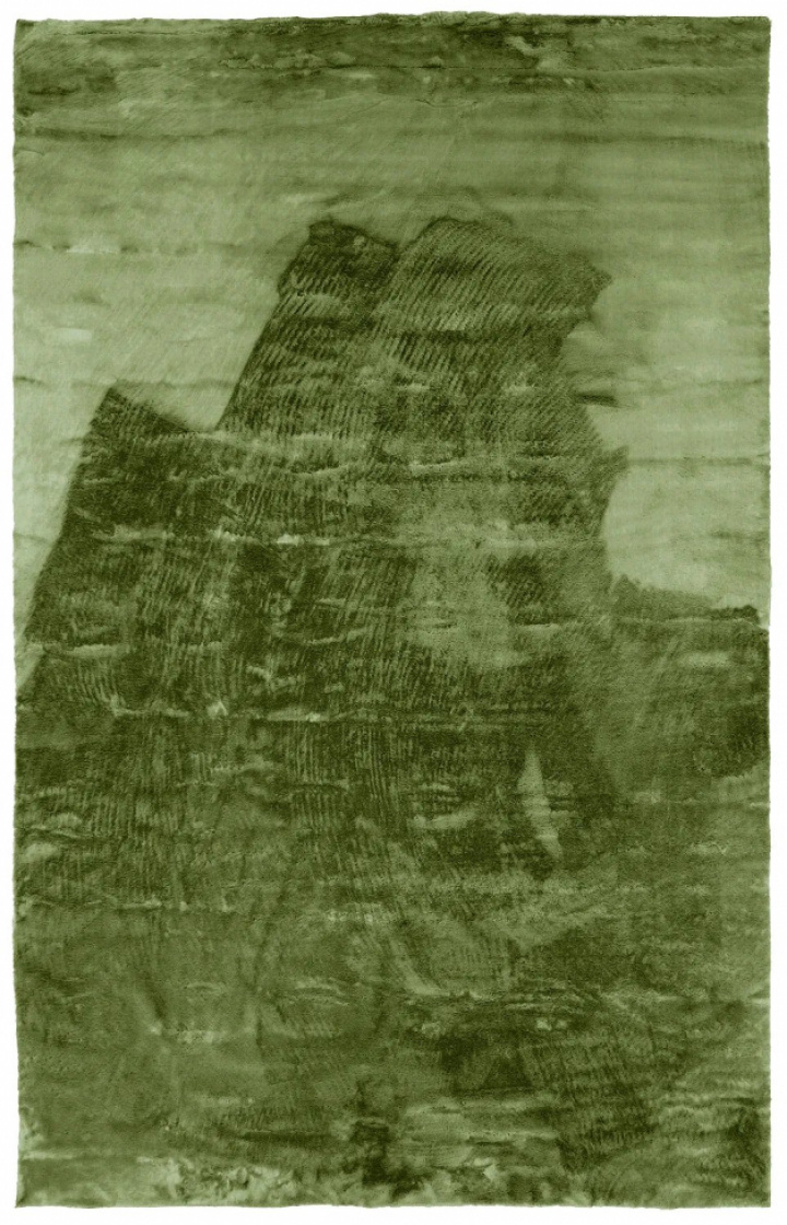 Gulvtæppe \'Aranga Super Soft\' 120x170cm - Oliv i gruppen Indretning / Tæpper / Ryamåtter hos Reforma (6902441000523)