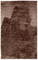 Gulvtæppe \'Aranga Super Soft\' 80x250cm - Mørkebrun