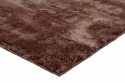 Gulvtæppe \'Aranga Super Soft\' 80x250cm - Mørkebrun