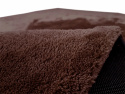 Gulvtæppe \'Aranga Super Soft\' 80x250cm - Mørkebrun