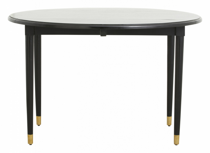 Spisebord \'AHR\' - Sort i gruppen Møbler / Bord / Runde spiseborde hos Reforma (6927)