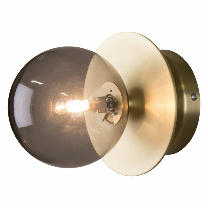 Væglampe \'Art Deco\' - Røgfarvet i gruppen Belysning / Lamper / Væglamper hos Reforma (694156)