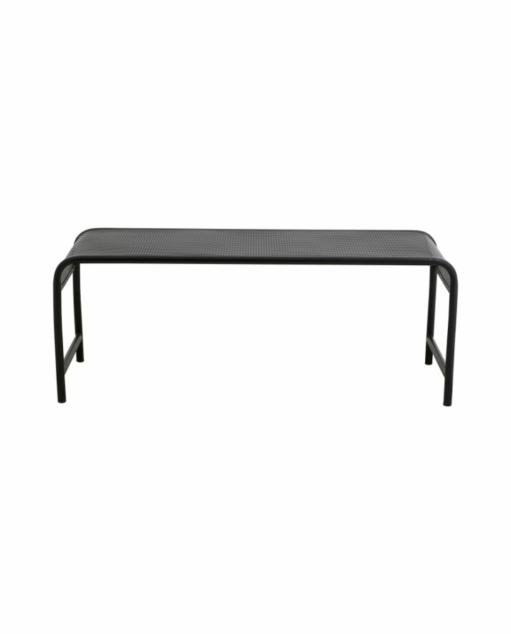 Havebænk \'Brenta\' - Sort i gruppen Møbler / Havemøbler / Bænke til udendørs brug hos Reforma (6965)