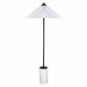 Gulvlampe \'Matisse\' - Hvid/Sort