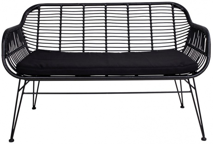 Sofa \'Trieste\' - Sort i gruppen Møbler / Havemøbler / Udesofaer hos Reforma (7051011)