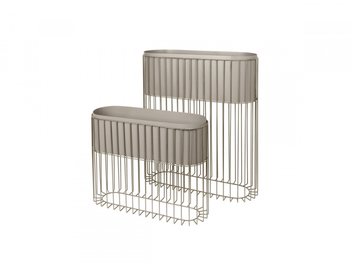 Krukker \'Fenja\' 80cm - Grå i gruppen Indretning / Dekoration / Krukker hos Reforma (71178032)