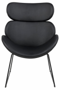 Lænestol \'Hushum\' 90cm - Sort