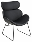 Lænestol \'Hushum\' 90cm - Sort