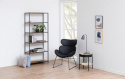Lænestol \'Hushum\' 90cm - Sort