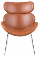Lænestol \'Hushum\' 85cm - Brun