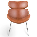 L&aelig;nestol \'Hushum\' 85cm - Brun