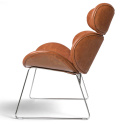 L&aelig;nestol \'Hushum\' 85cm - Brun