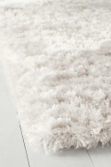 Rundt tæppe \'Janjira\' 80cm - Hvid