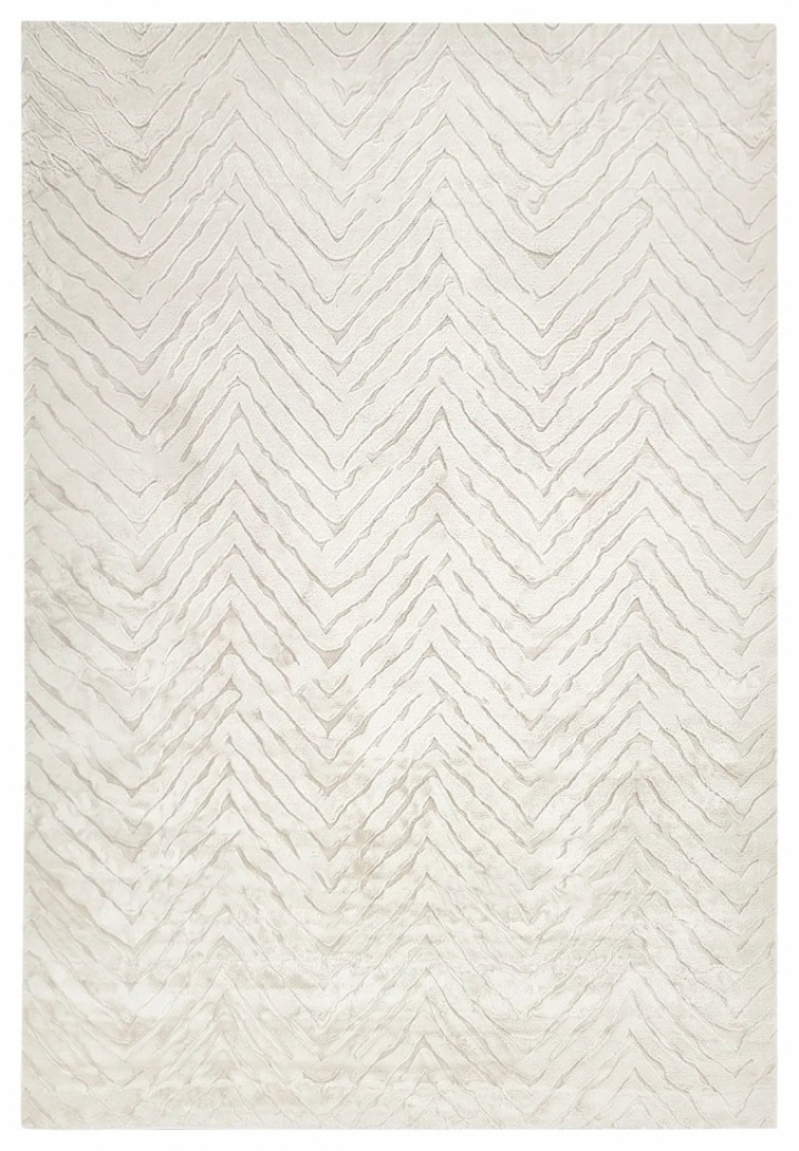 Løber \'Wren\' 140x200cm - Hvid i gruppen Indretning / Tæpper / Ryamåtter hos Reforma (7350118817137)