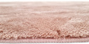 Rund tæppe \'Aranga Super Soft Fur\' 80cm - Rosa