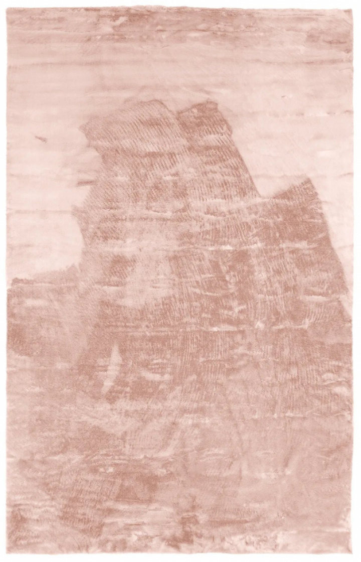 Gulvtæppe \'Aranga Super Soft Fur\' 140x200cm - Rosa i gruppen Indretning / Tæpper / Ryamåtter hos Reforma (7350118817280)