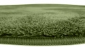 Rund tæppe \'Aranga Super Soft\' 80cm - Oliven
