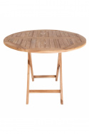 Havemøbelbord \'Oviedo\' Rund 100cm - Eg