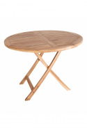 Havemøbelbord \'Oviedo\' Rund 100cm - Eg