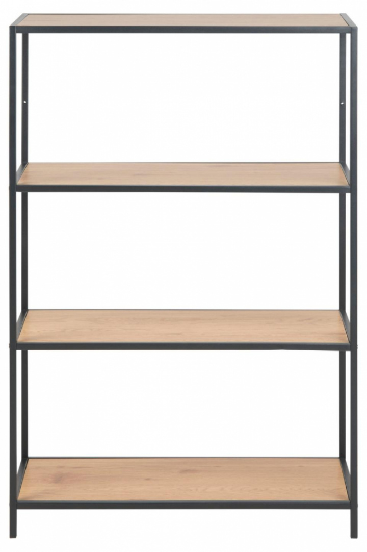 Bogreol \'Hydra\' 3 hylder - Sort i gruppen Møbler / Hylder & opbevaring / Bogreoler hos Reforma (75966)