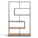Bogreol \'Hydra\' 3 hylder - Sort