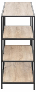 Bogreol \'Seaford\' 114x78cm - Sand/Sort