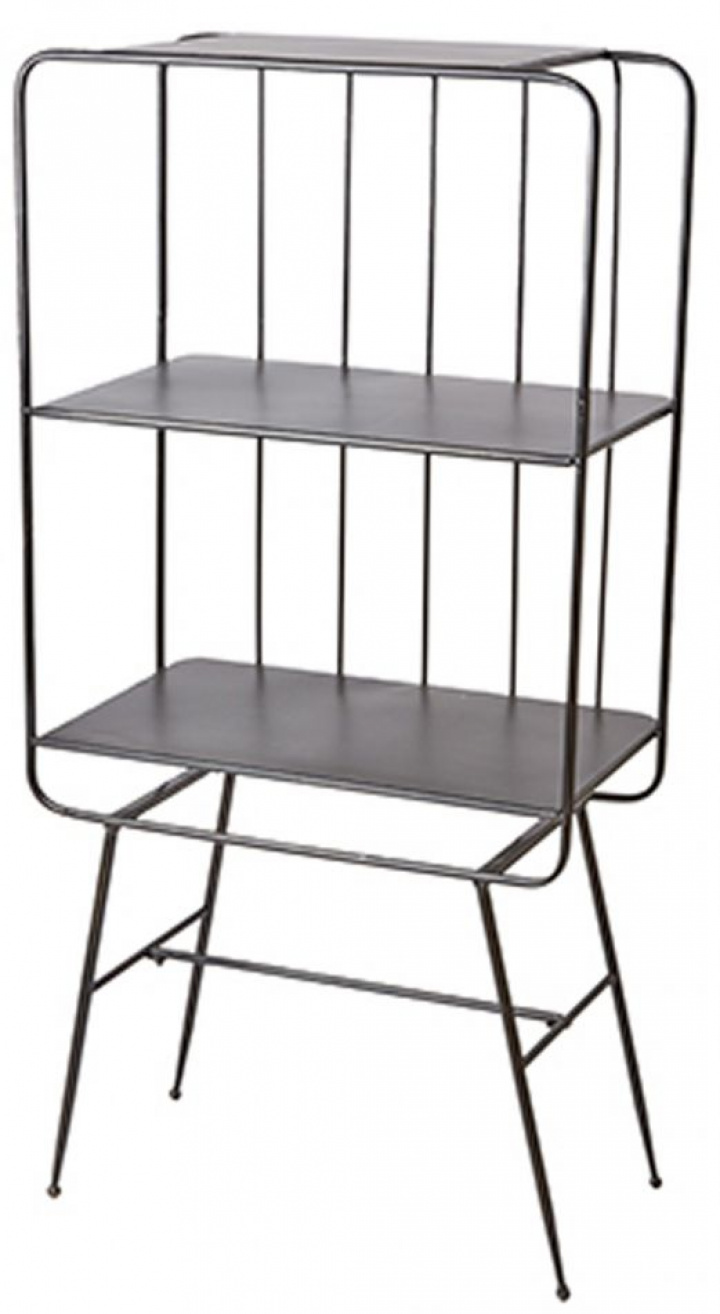 Bogreol \'Industrial\' 2 - Grå i gruppen Møbler / Hylder & opbevaring / Bogreoler hos Reforma (797-664-00)