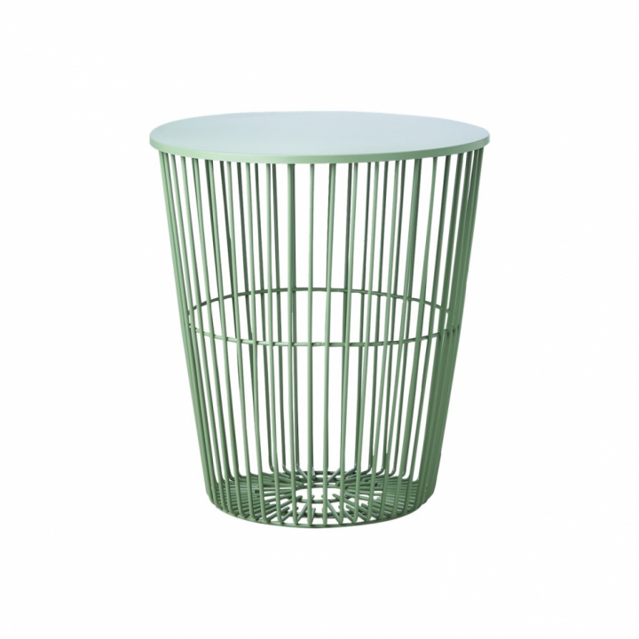 Sofabord/kurv \'Marstrand\' rundt 40cm - Grøn i gruppen Møbler / Bord / Sofabord hos Reforma (797-751-00)