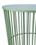 Sofabord/kurv \'Marstrand\' rundt 40cm - Grøn