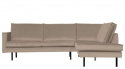Hjørnesofa \'Rodeo\' - Khaki - Højre