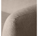 Sofa \'Sloping\' - Lysbrun