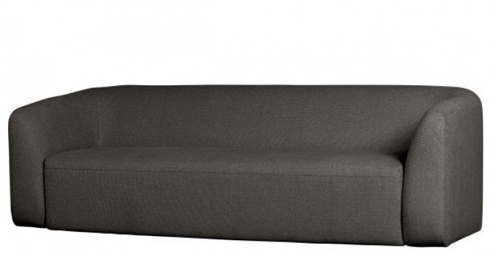 Sofa \'Sloping\' - Grå/ Sort i gruppen Møbler / Sofaer / 3-personers sofaer hos Reforma (801270-Z)