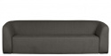 Sofa \'Sloping\' - Grå/ Sort