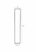 Spejl \'Black Beam\' - Sort