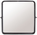 Spejl \'Poke\' 40x40cm - Sort