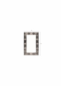 Spejl \'Volan\' 110x70cm - Messing 