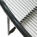 Sofabord \'Milan\' 90x50cm - Sort/glas