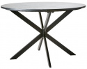 Bord \'Milan\' Rund 120cm - Sort