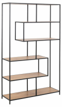 Bogreol \'Hydra\' 114cm - Sort