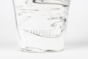 Vase \'Conic\' - Sort/Hvid S