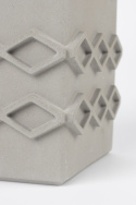 Vase \'Graphic Square\' - Grå