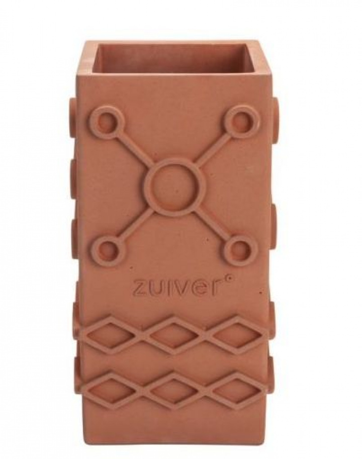 Vase \'Graphic Square\' - Terra i gruppen Indretning / Dekoration / Krukker hos Reforma (8200065)